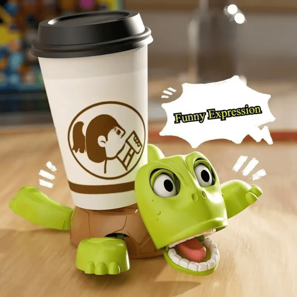 3D Turtle Coaster – Insulated Drink Mat & Funny Cup Holder